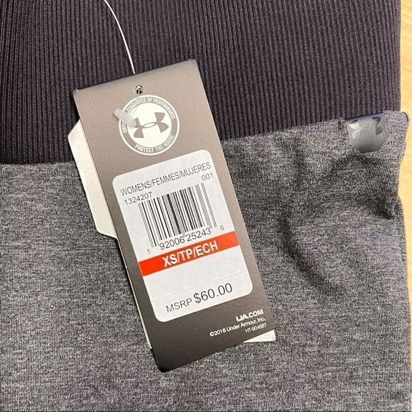 Under Armour NWT $60 Under Armour Women's UA Unstoppable Ribbed Leggings 1324207 - Picture 6 of 9